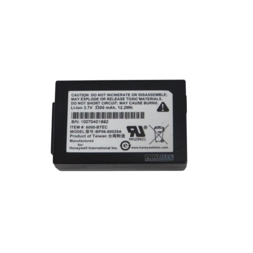 Bateria do Coletor Honeywell D6500 3300MAh